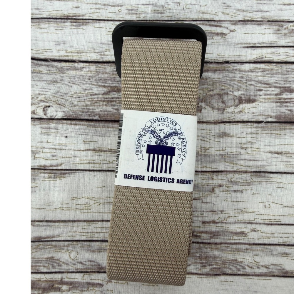 D.L.A Riggers Belt Sand Tan Nylon Tactical Web Belt Size‎ 44 DLA New